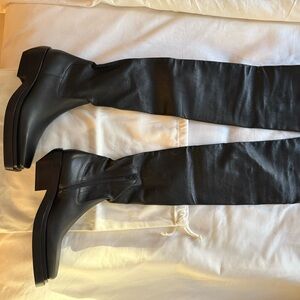 Bottega Veneta: Women's Black Knee-High Boots